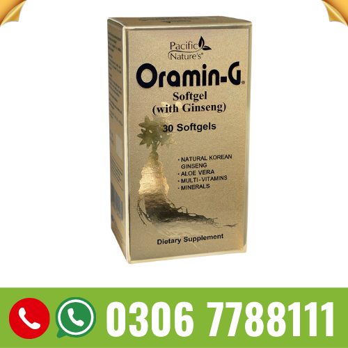 Pacific Nature's Oramin G Capsule (30 Softgels) in Pakistan