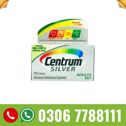 Centrum Silver Multivitamin Tablets in Pakistan for 50+ Adults