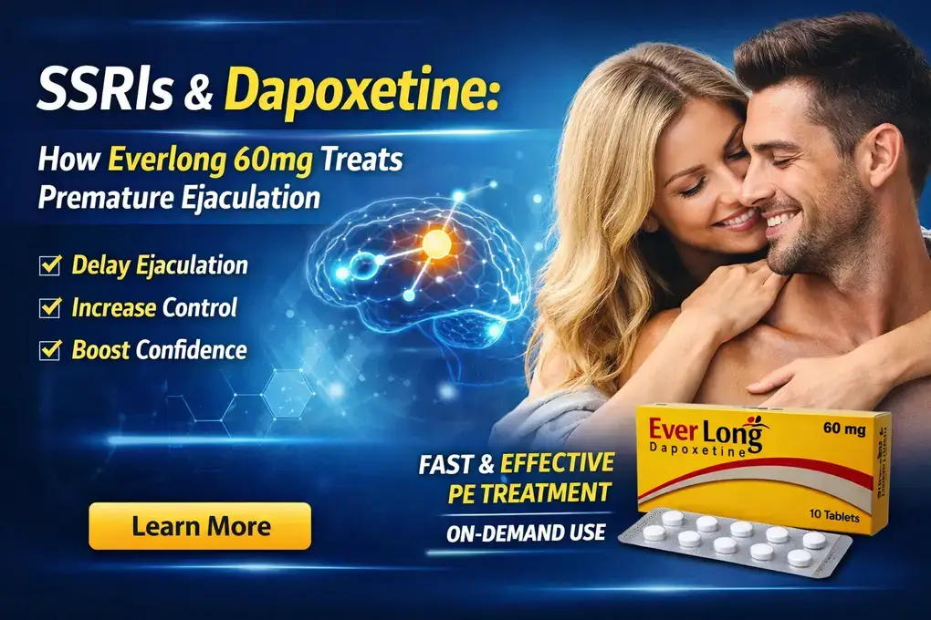 SSRIs and Dapoxetine: How Everlong 60mg