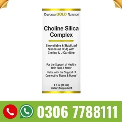California Gold Nutrition Choline Silica Complex in pakistan