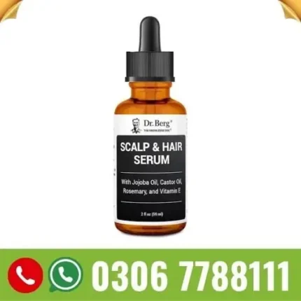 Dr Berg Scalp & Hair Serum with Jojoba Oil and Vitamin E – 59 Ml