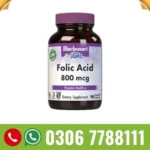 Original Bluebonnet Nutrition Folic Acid 800 Mcg in pakistan