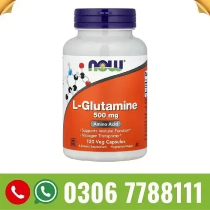 NOW Foods L-Glutamine 500mg 120 Capsules – Recover Stronger