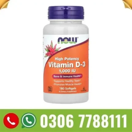 NOW Vitamin D-3 1000 IU – Unlock Stronger Bones